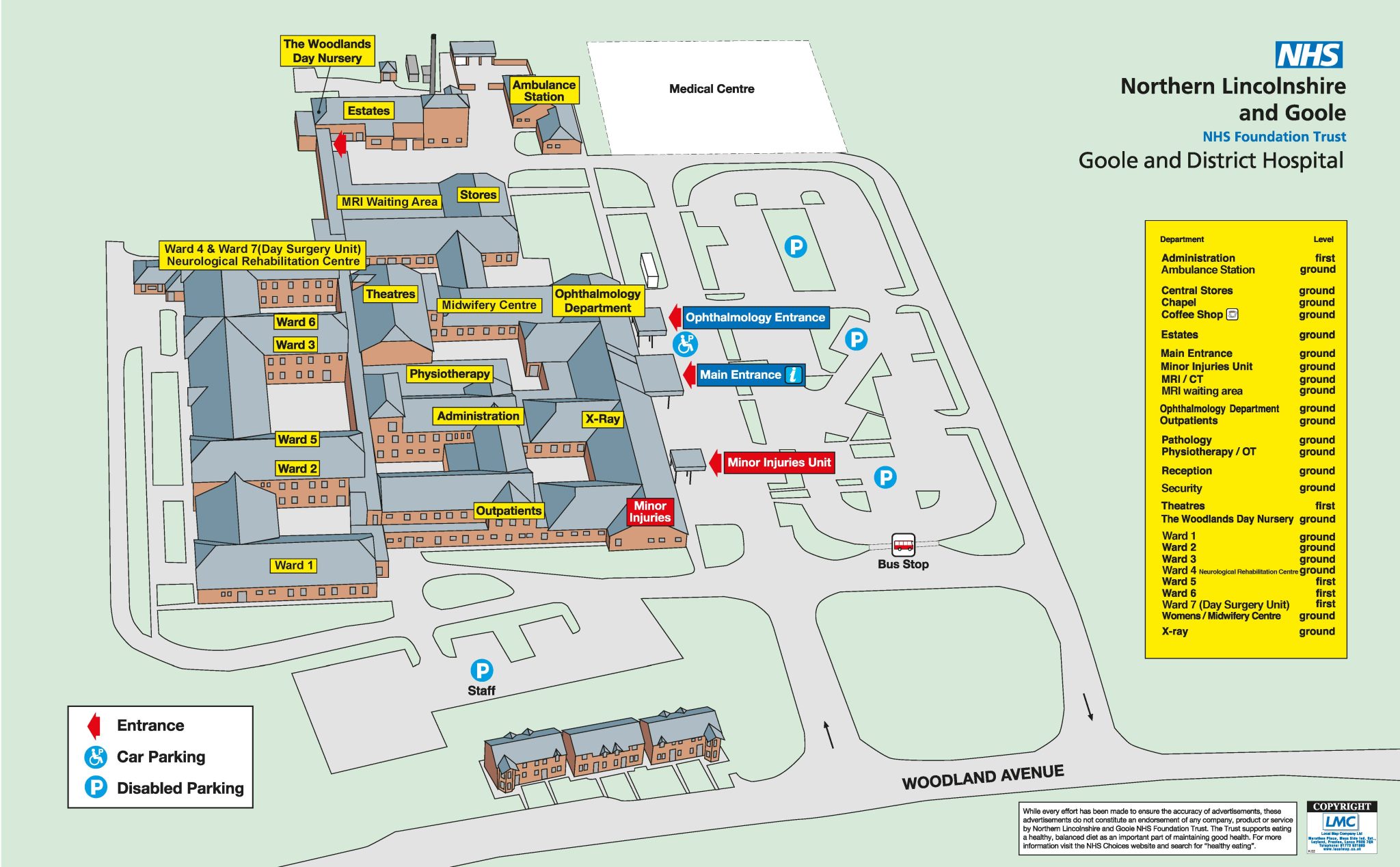 Waterside Campus Map map Of Northampton General Hospital Map Waterside Campus Map map Of Northampton General Hospital Map
