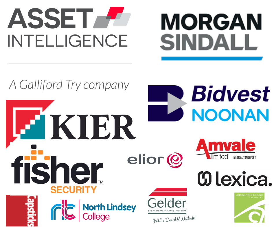 a montage of sponsor logos