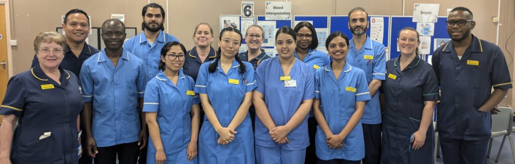 Team pic of NHS staff
