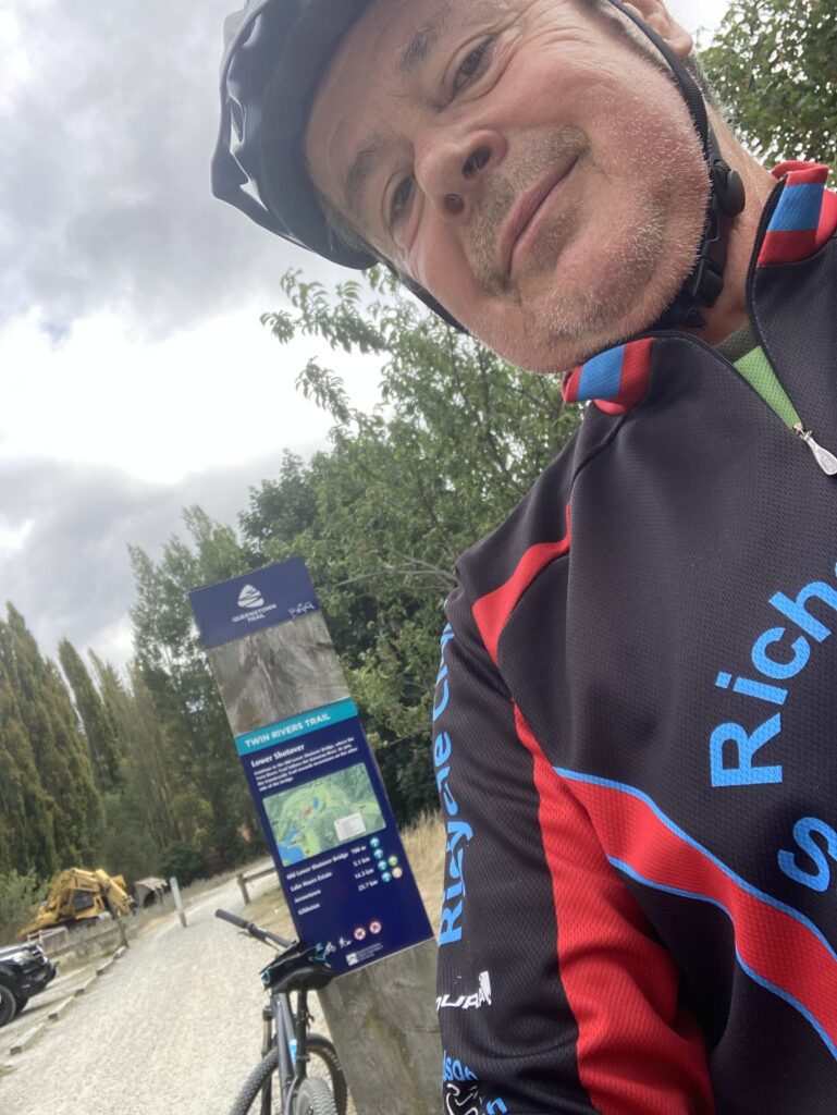 TAVI patient: Keen biker Chris Garforth is looking forward to getting back on his bike