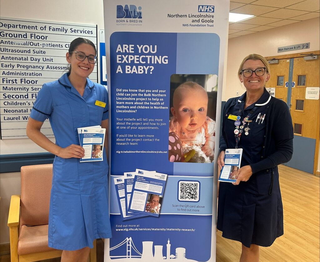 BaBi Grimsby team Grimsby - (L-R) Marie Hayward (Midwife) & Christine Page-Patrick (Community Midwifery Manager