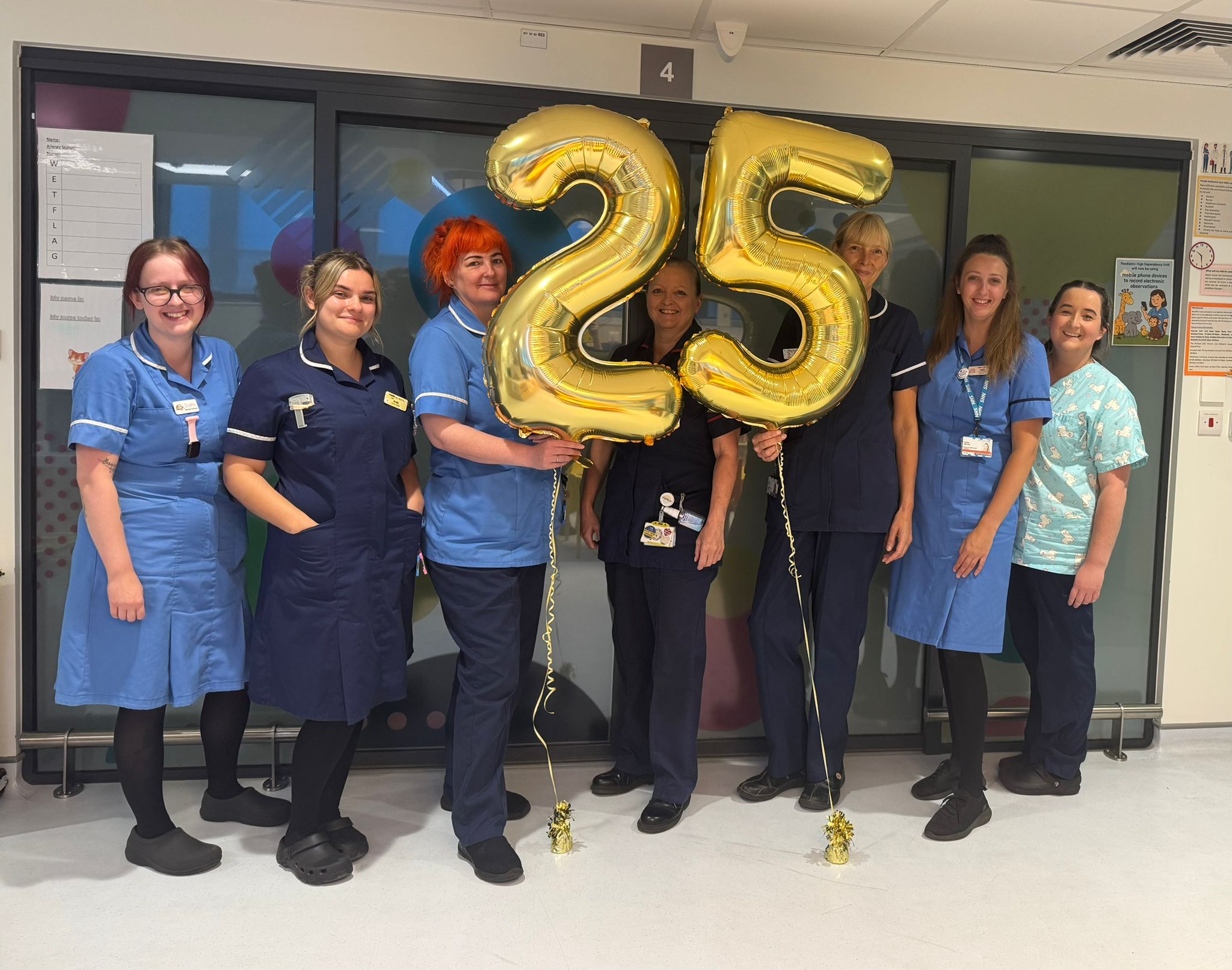 Children's high dependency unit celebrates 25 years