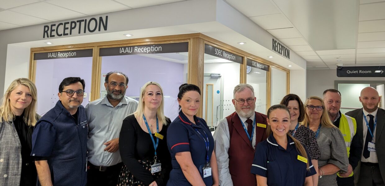 The team are excited to be welcoming our first patients to the new Same Day Emergency Care and Integrated Assessment units at Scunthorpe General Hospital