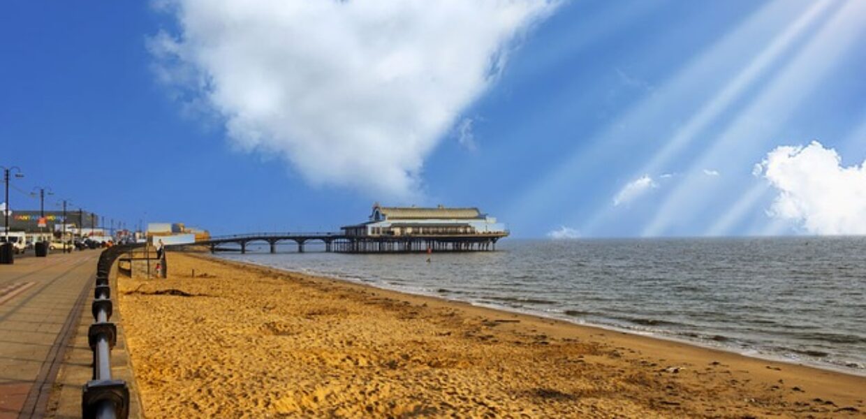 Cleethorpes beach