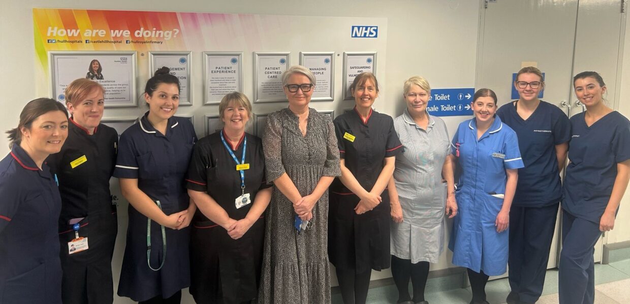 senior nursing team on a ward