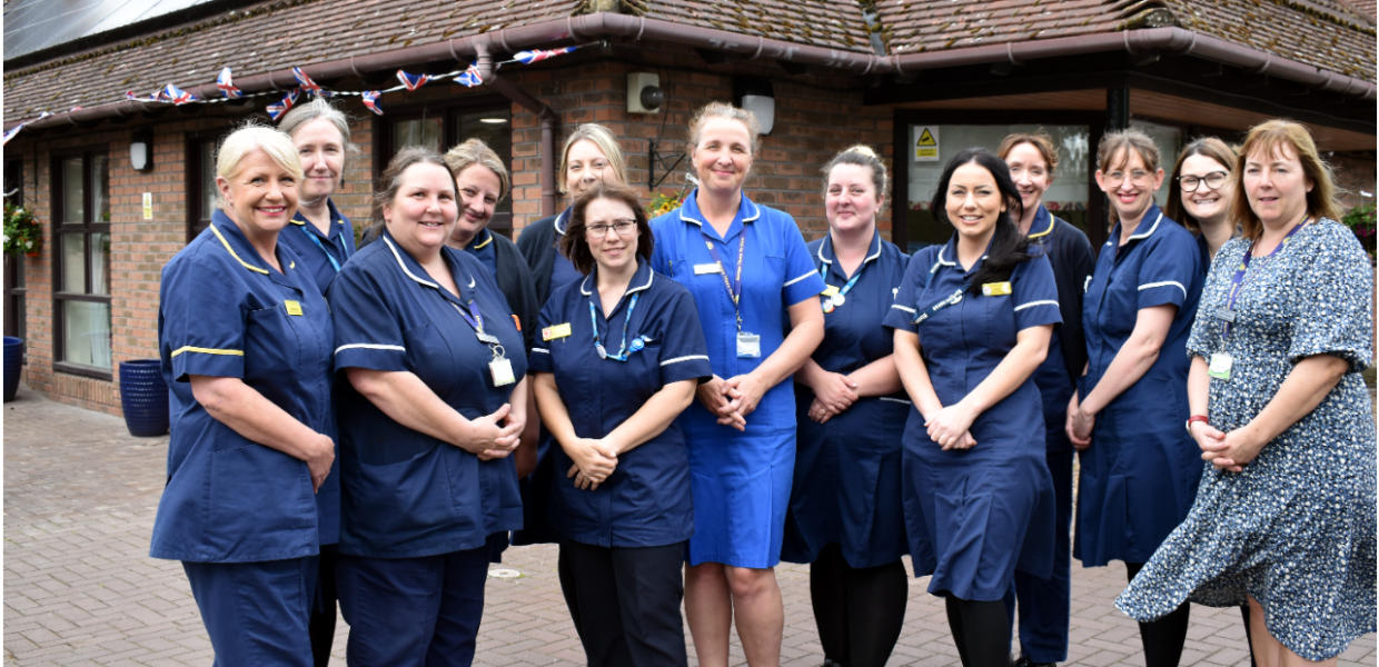 a group of nursing staff in uniform