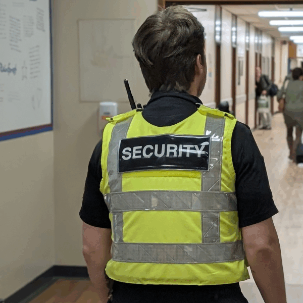 The Security team on patrol