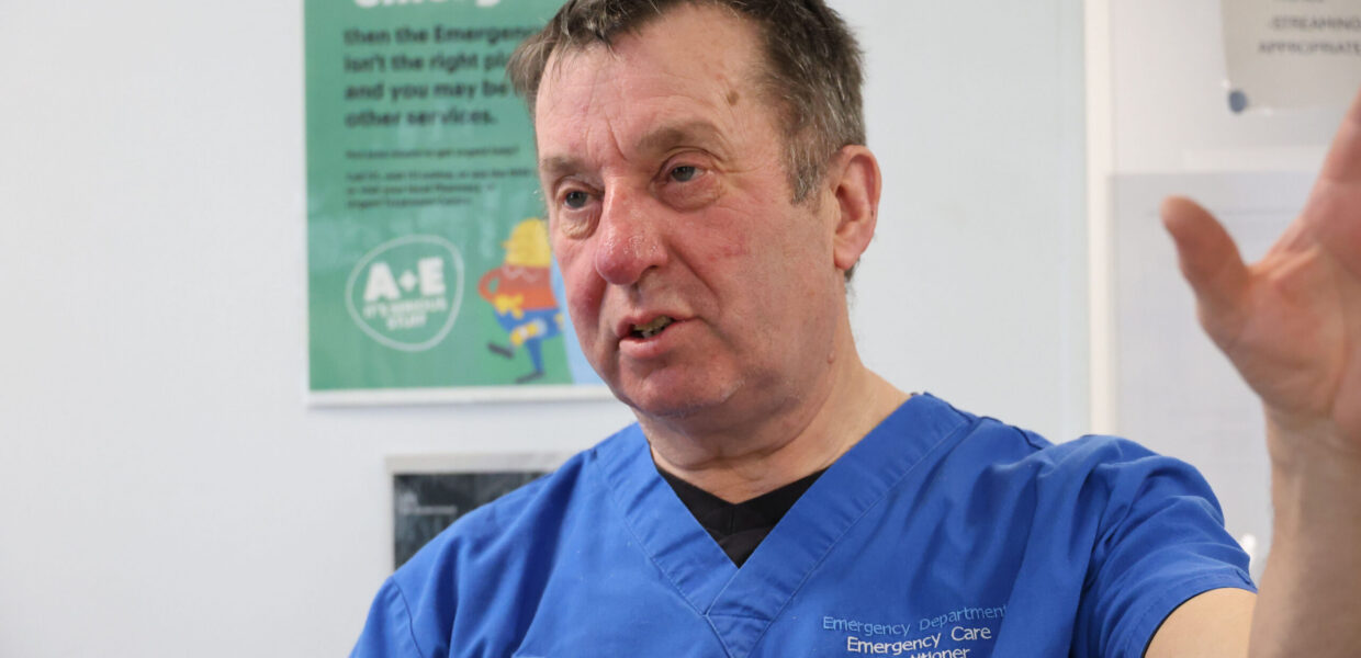 ED Charge Nurse Gary Hewitt