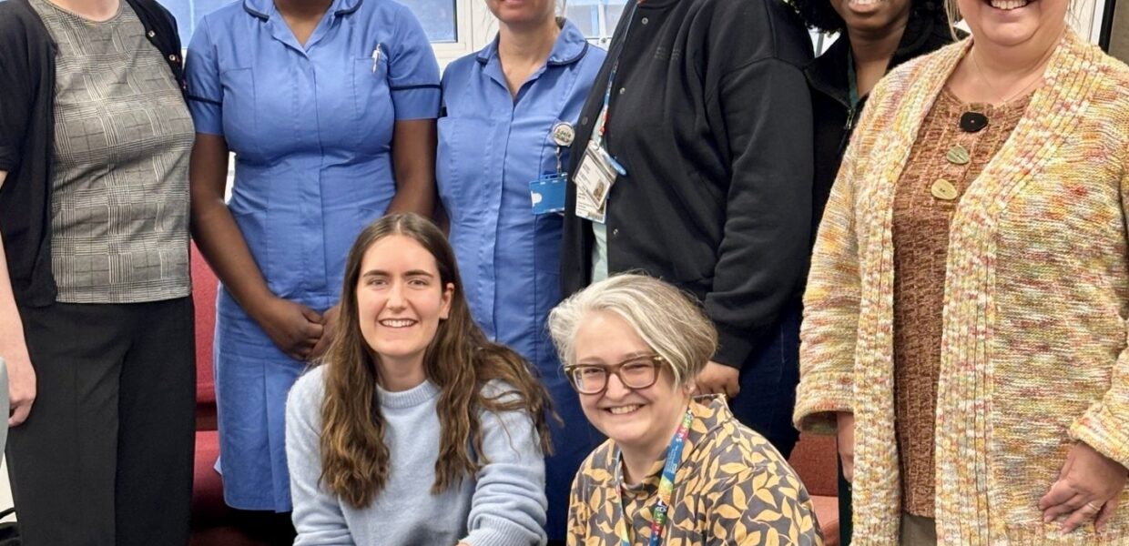 Members of the team involved in securing the HIV Confident mark