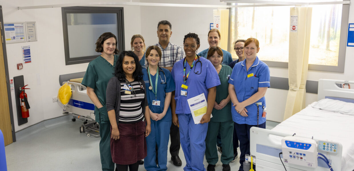 Members of the frailty team