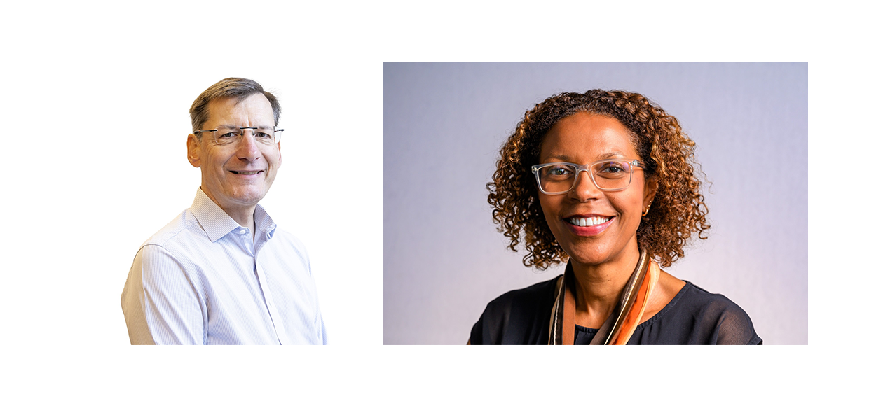 Murray and Therese - New Interim Chair and Chief Executive