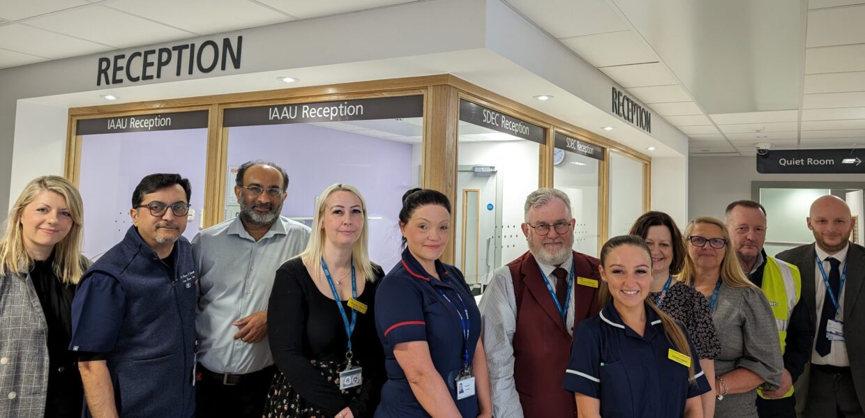 The team are excited to be welcoming our first patients to the new Same Day Emergency Care and Integrated Assessment units at Scunthorpe General Hospital