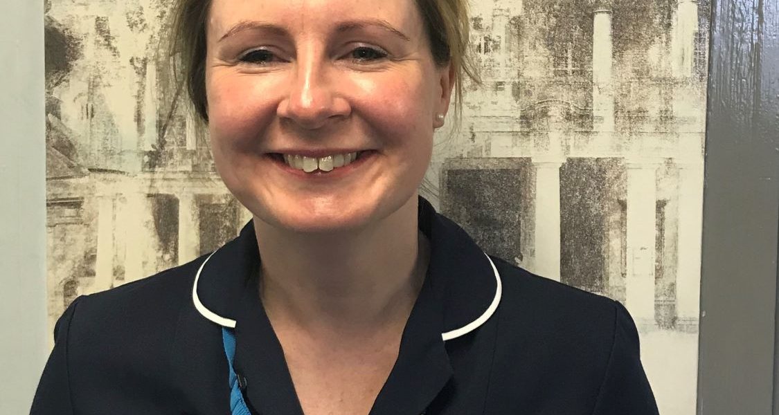 Smiling organ donation specialist nurse Fay Turner