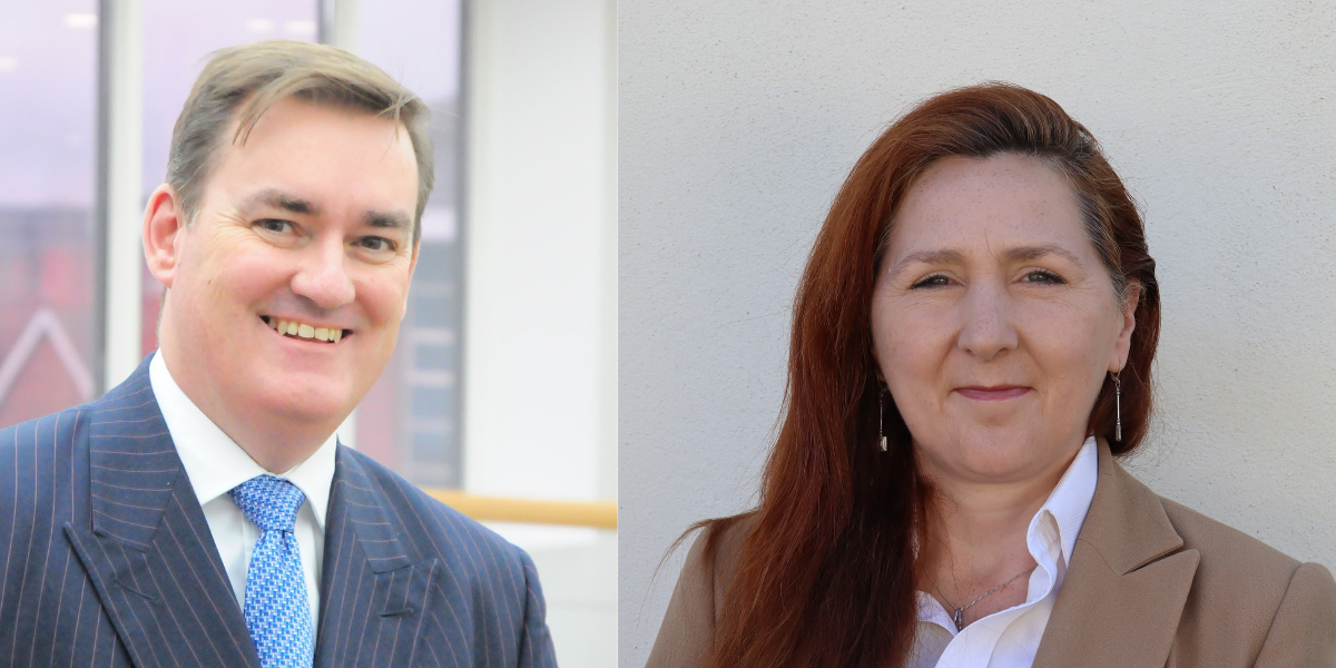 Our two new Trust Board members Simon Parkes and Fiona Osborne