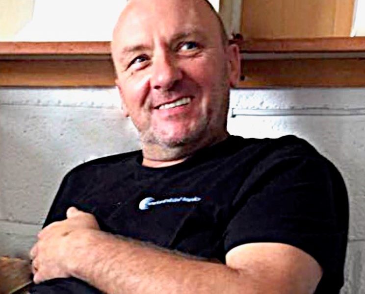 Pete Marshall, who sadly died from Covid in February 2021